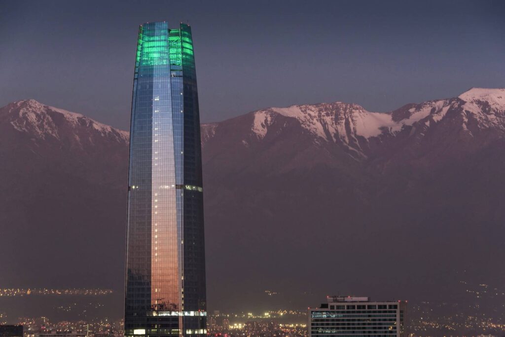 santiago walking tours Gran Torre Santiago