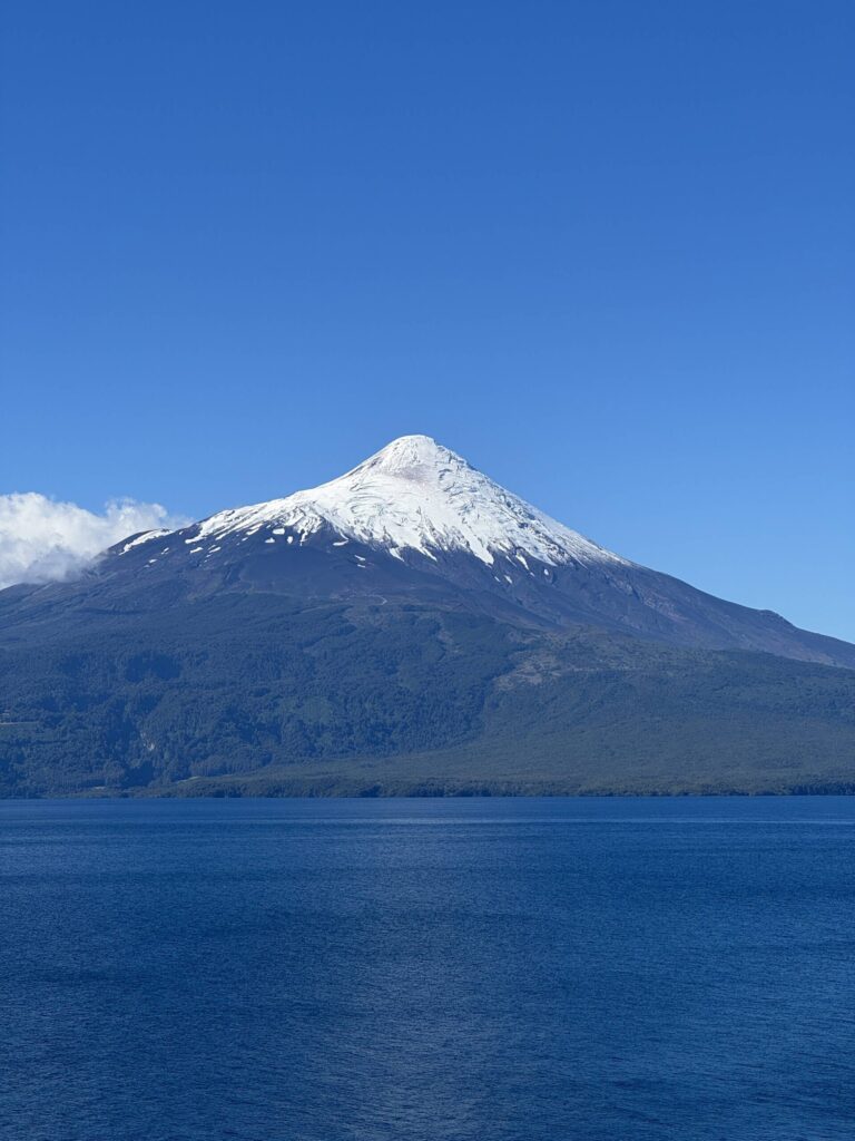 Osorno Volcano from the other side of the lake
