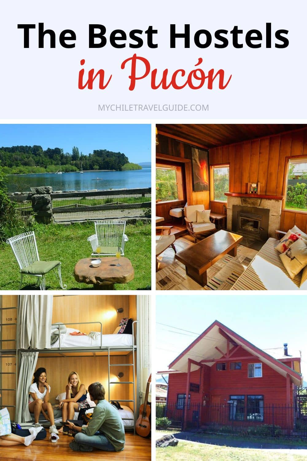 best hostels Pucón Chile