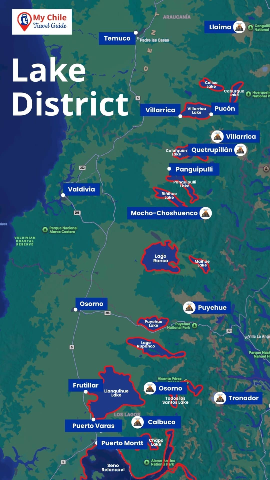 Lake District Chile -Lacustre