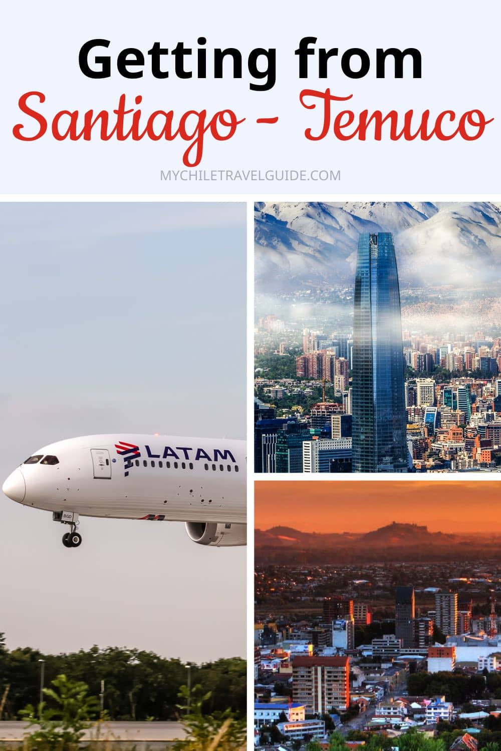 getting from Santiago to Temuco