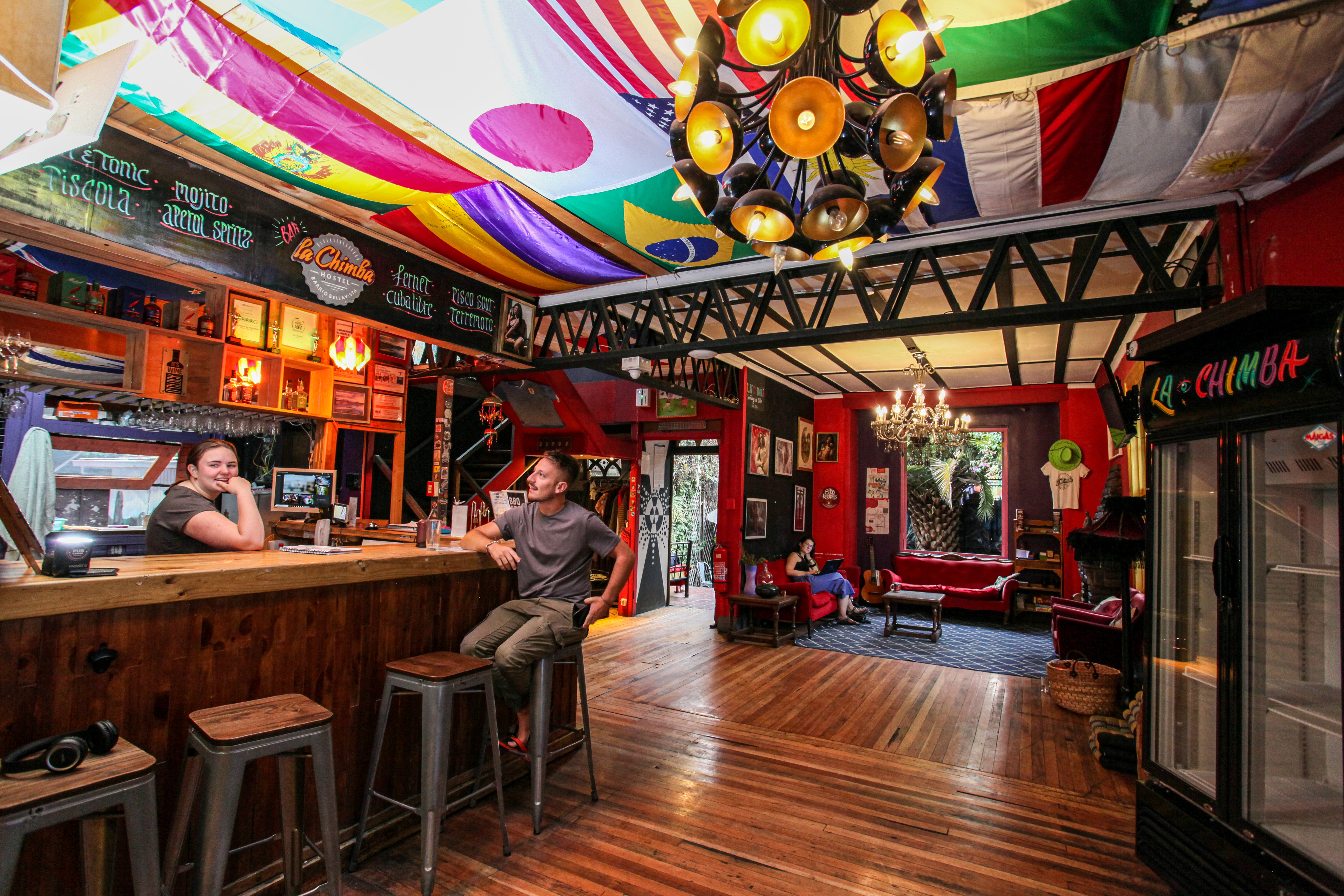 Santiago Chile hotel La Chimba Hostel